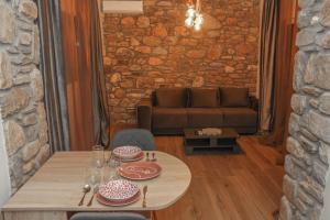 Χώρος καθιστικού στο Petra Nova Suites