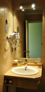 Koupelna v ubytování Hotel Carpa Manzano