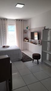 Postel nebo postele na pokoji v ubytování Flat JK 103