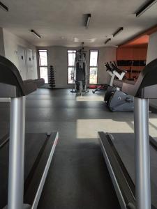 Phòng/tiện nghi tập thể dục tại Studio Perdizes