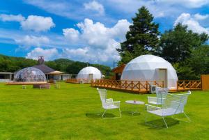 Κήπος έξω από το GLAMP ENTRANCE HIROSHIMA-MIHARA