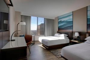 Lova arba lovos apgyvendinimo įstaigoje Winston-Salem Marriott