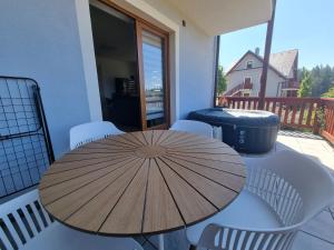 Uma varanda ou terraço em Apartmán Felix