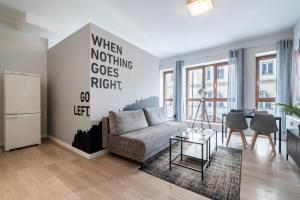 Posezení v ubytování Old Town Spot