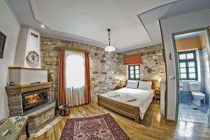 Posteľ alebo postele v izbe v ubytovaní Gaia Guesthouse