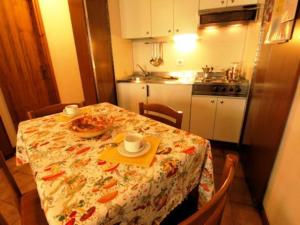 A kitchen or kitchenette at Residence Valfurva