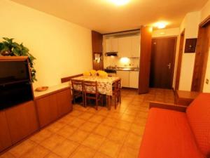 A kitchen or kitchenette at Residence Valfurva