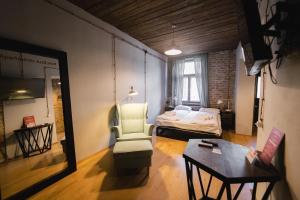 Μια τηλεόραση ή/και κέντρο ψυχαγωγίας στο Apartments JustLvivIt at the Rynok Square