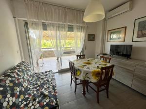 TV a/nebo společenská místnost v ubytování Imperiale Apartment