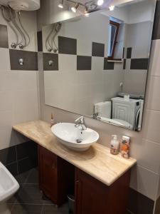 Ein Badezimmer in der Unterkunft Quiet apartment in a private house - close to center, parking, pet friendly