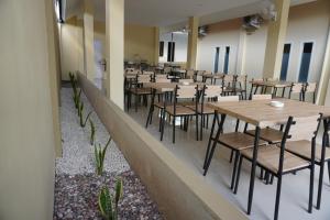 Restaurant o un lloc per menjar a Hotel Luansa Klui