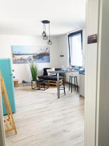 Χώρος καθιστικού στο Beach Appartement +9 φωτογραφίες