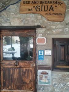 Certifikát, hodnocení, plakát nebo jiný dokument vystavený v ubytování B&B Da Giua'