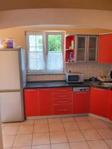 Η κουζίνα ή μικρή κουζίνα στο Apartments Karlo