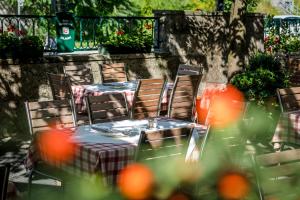 Vonkajšia záhrada v ubytovaní Hotel IMLAUER & Bräu