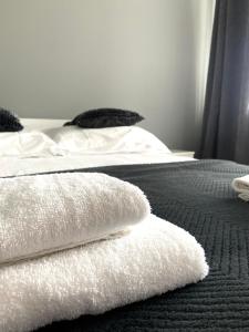 Łóżko lub łóżka w pokoju w obiekcie Z MIŁOŚCI DO GÓR Noclegi