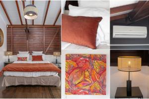 Letto o letti in una camera di Luxueuse Villa Katleya, vue mer