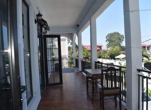 A balcony or terrace at жули