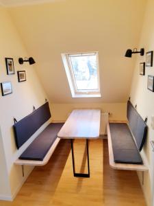 Posezení v ubytování Ferienhaus Hahn