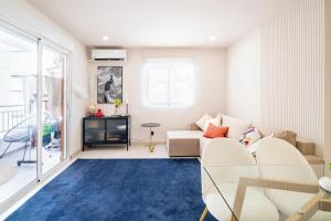 Posezení v ubytování Palangre Luxury Apartment