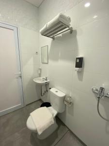 Koupelna v ubytování Ghurfati Hotel Wedana