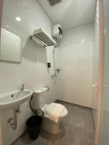 Koupelna v ubytování Ghurfati Hotel Wedana