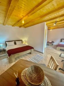 Voodi või voodid majutusasutuse Casa de Vacanta FAMILY & FRIENDS toas