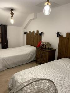 Postel nebo postele na pokoji v ubytování Appartement a 12 mn de Cauterets