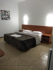 Postel nebo postele na pokoji v ubytování Hotel Plaza Sul + 2 fotografie