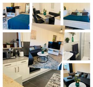 Kuchyň nebo kuchyňský kout v ubytování Ferienwohnung Emma an der Romantischen Straße