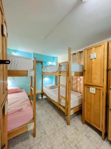 Voodi või voodid majutusasutuse Hostel Samara toas
