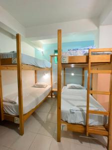 Voodi või voodid majutusasutuse Hostel Samara toas