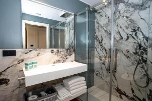 Ванная комната в Hotel Barcarola 2