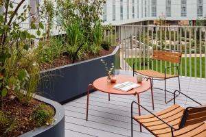Jardín al aire libre en Turing Locke Cambridge