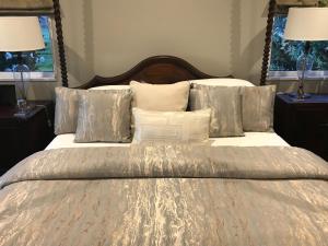 Letto o letti in una camera di Chateau Pritchard