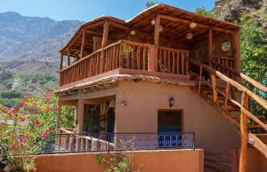 Nespecifikovaný výhled na hory nebo výhled na hory při pohledu z bed and breakfast