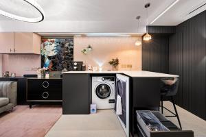 Posezení v ubytování Studio 102 Brno