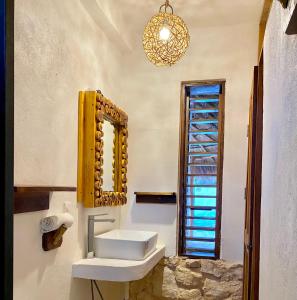 Koupelna v ubytování Xcabal Hotel boutique