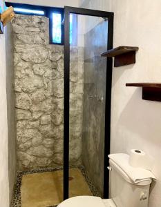 Koupelna v ubytování Xcabal Hotel boutique