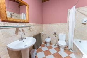 Koupelna v ubytování Hotel Rincón Castellano