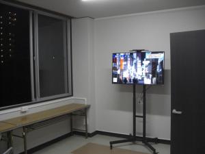 TV a/nebo společenská místnost v ubytování 令和院 Leiwa Inn
