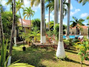 Zahrada ubytování Tulipanes Cancun