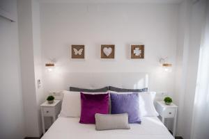 Postel nebo postele na pokoji v ubytování Apartamentos Linersol