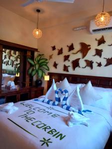 Voodi või voodid majutusasutuse The Corbin Guest House toas