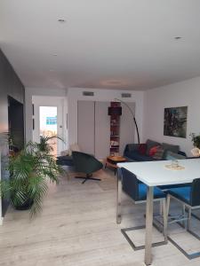 Et opholdsområde på Appartement au Grau du roi