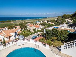 The swimming pool at or close to Great Son Bou Villa Casa Lucia 3 Bedroom Family Villa Large Spacious Pool Area Sea Views