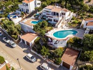 The swimming pool at or close to Great Son Bou Villa Casa Lucia 3 Bedroom Family Villa Large Spacious Pool Area Sea Views
