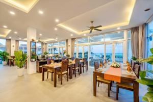 Posezení v ubytování Tam Thanh Beach Resort & Spa