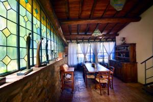 A seating area at Molino in chianti