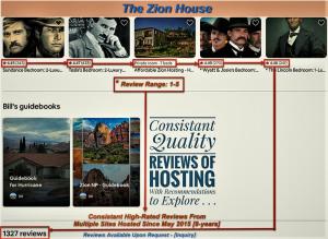 a page of the zon house movie website at The Zion House - Affordable Bedrooms in Hurricane +29 photos